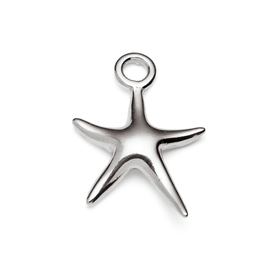 Sterling Silver Starfish Charm